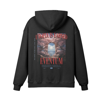 The Eventum Oversized Heavyweight Utopia & Cherry Blossom Hoodie (unisex)