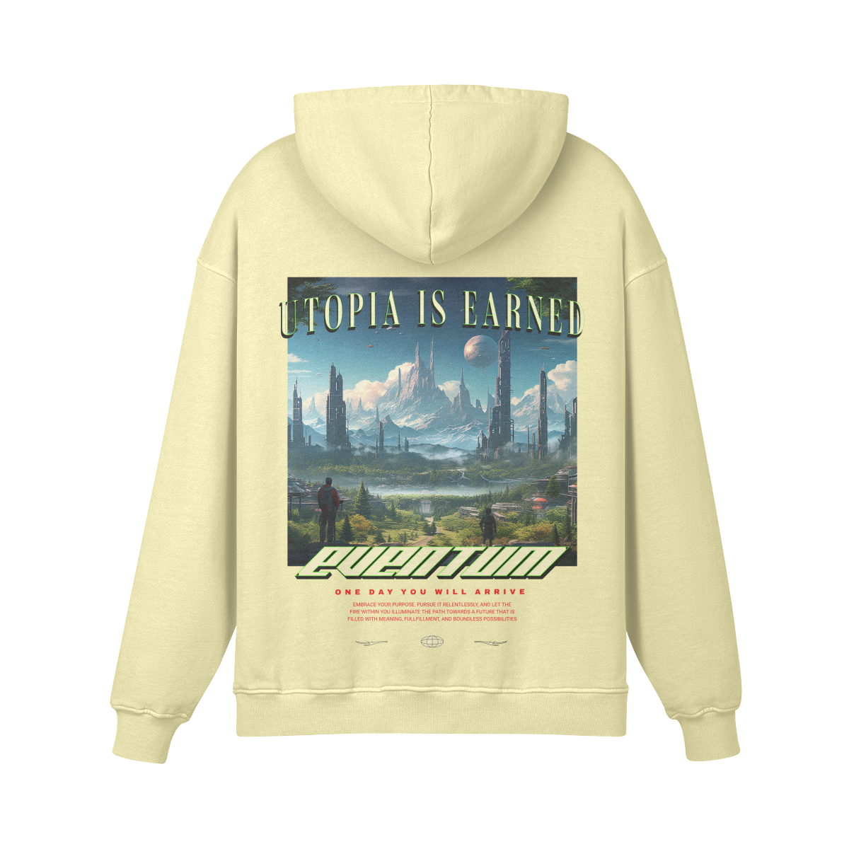 The Eventum Oversized Heavyweight Utopia City Hoodie (unisex)