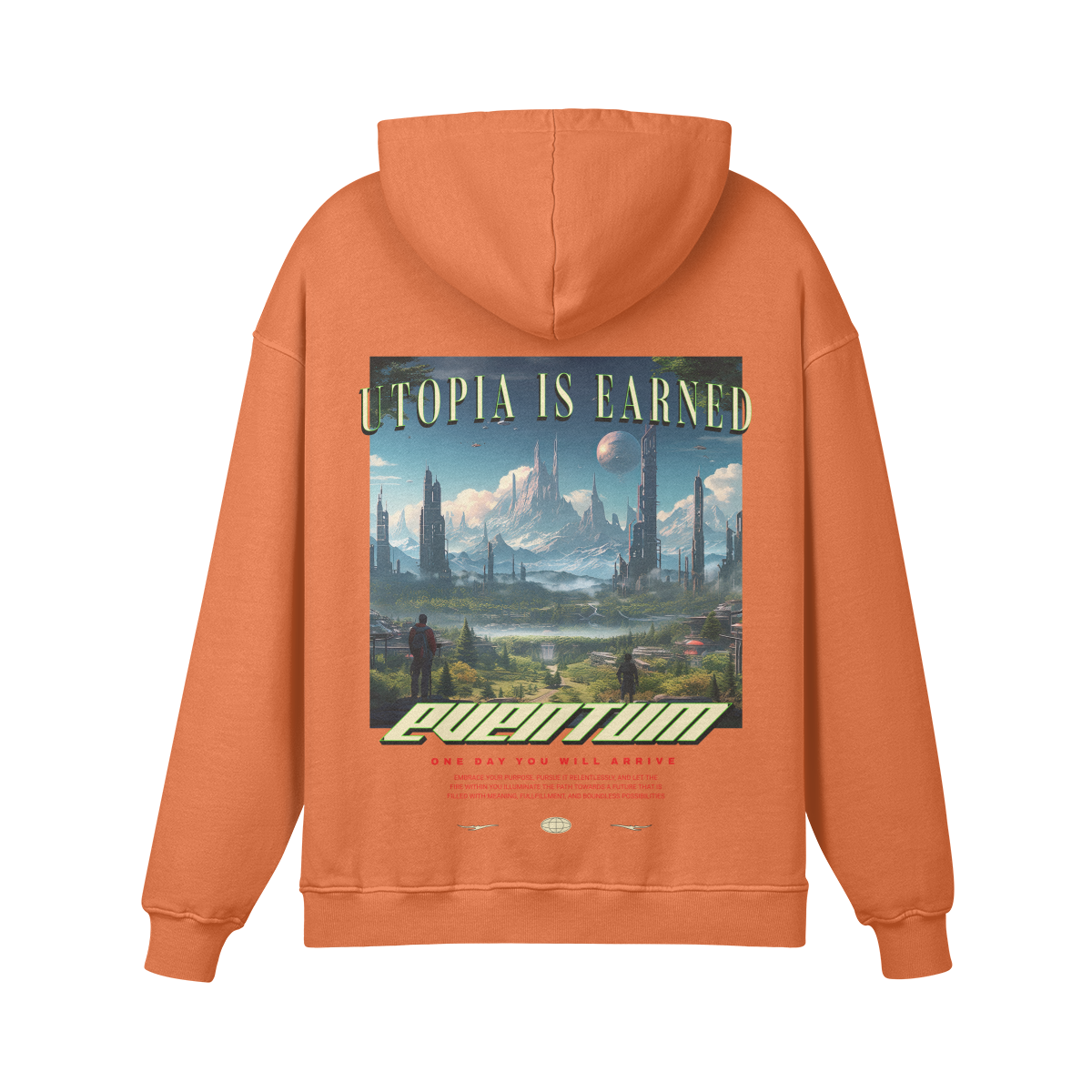 The Eventum Oversized Heavyweight Utopia City Hoodie (unisex)