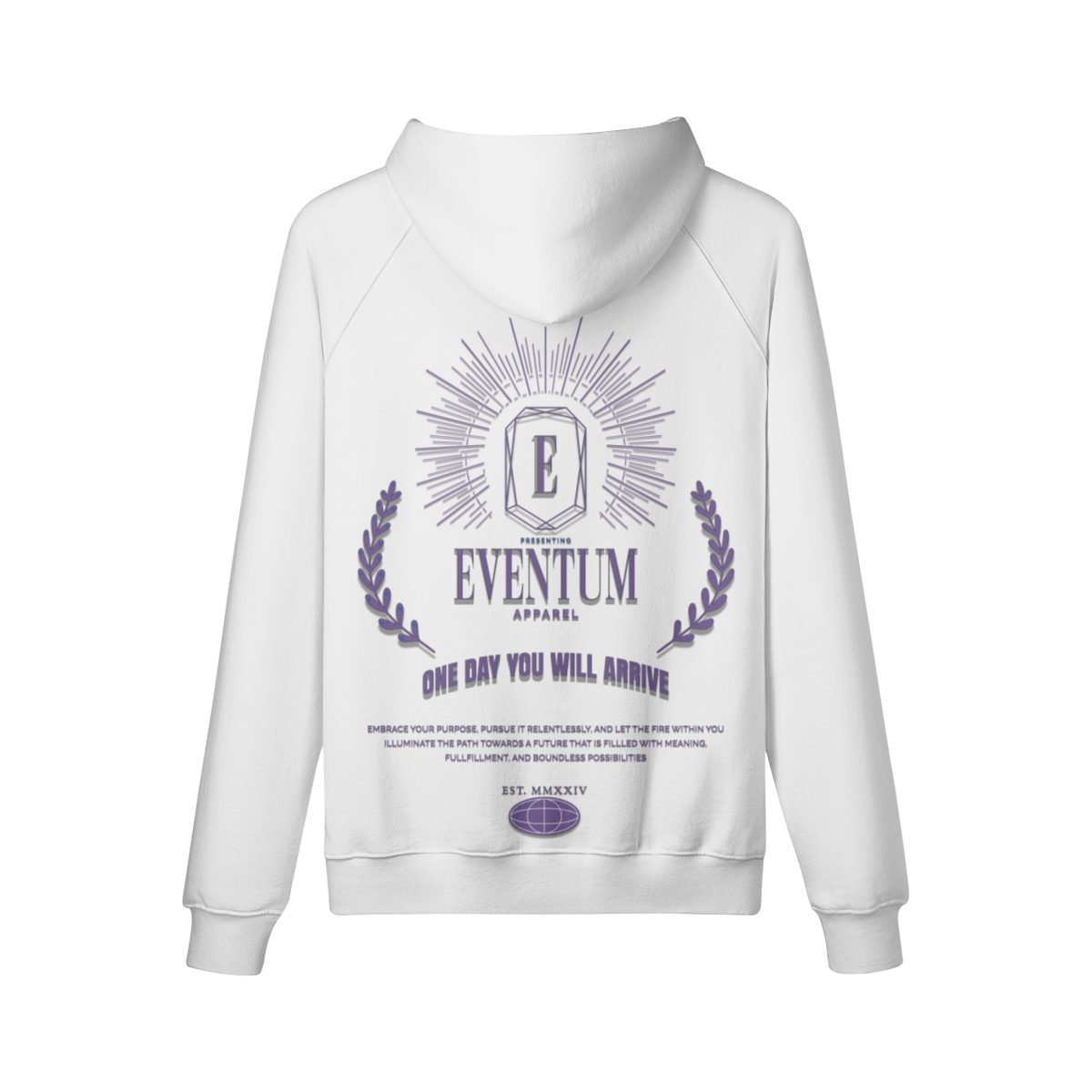 The Eventum Premium Classic Hoodie Purple