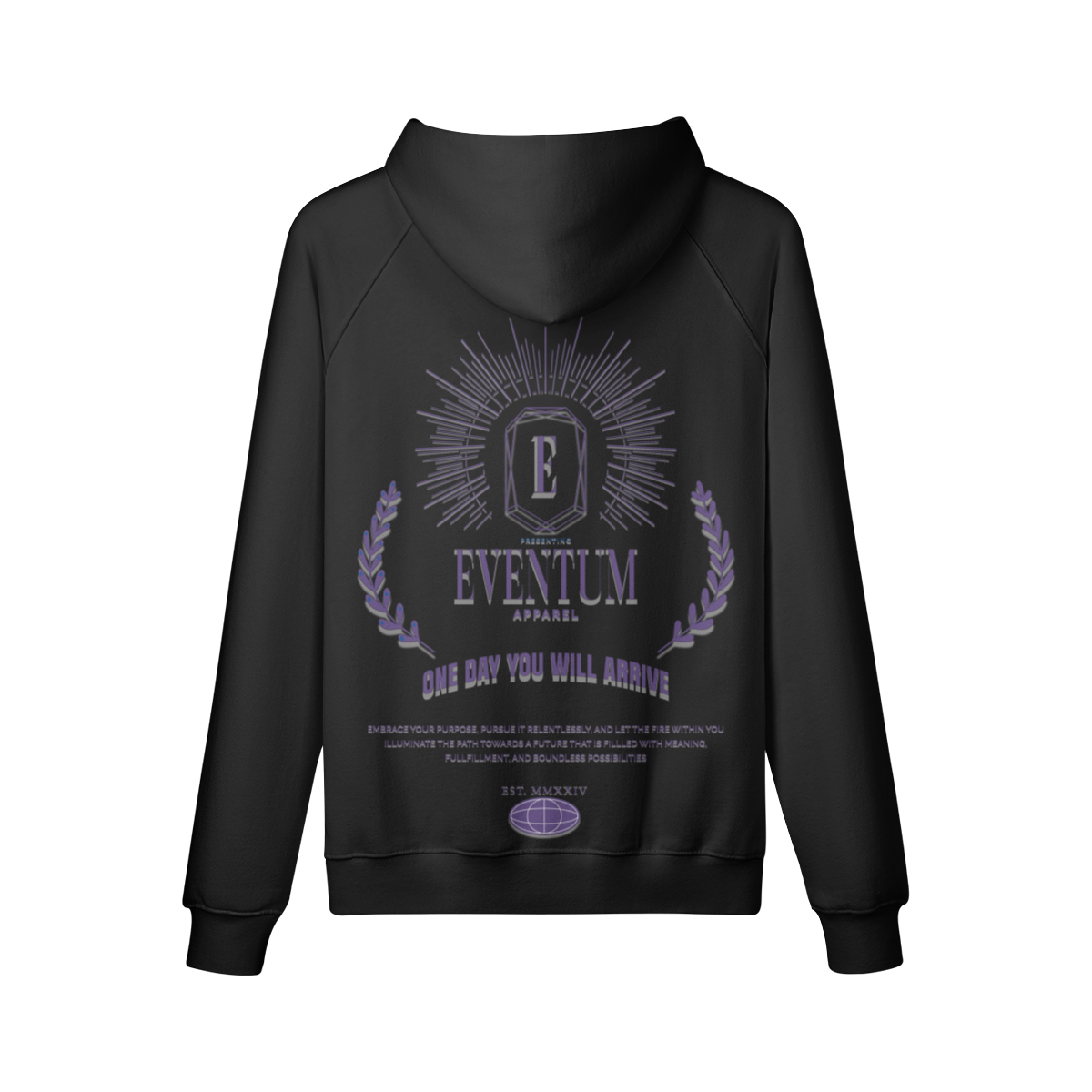 The Eventum Premium Classic Hoodie Purple