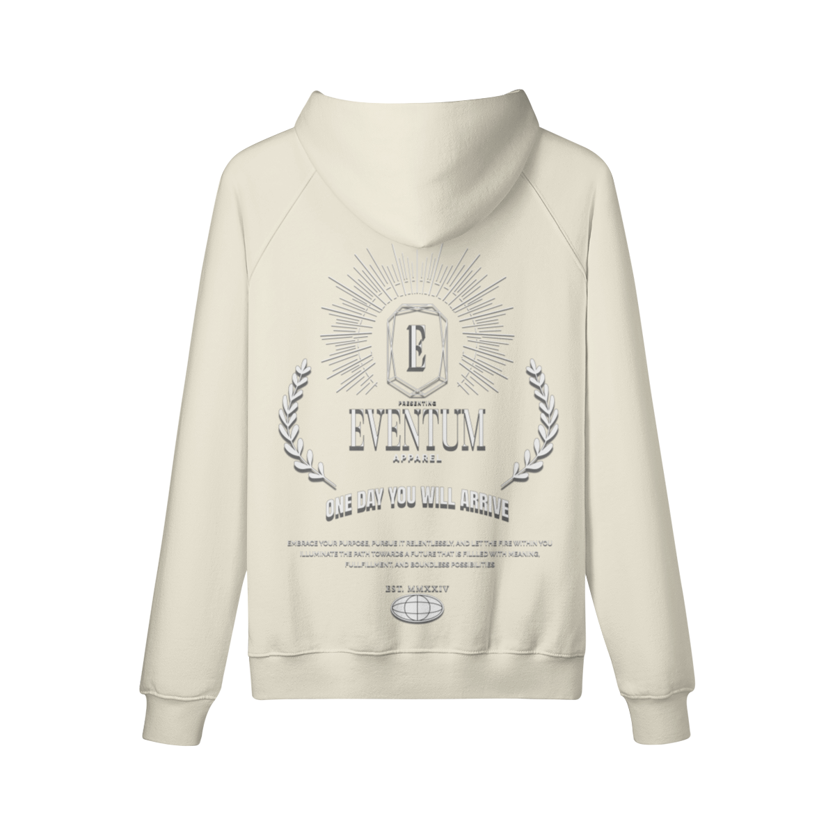 The Eventum Premium Classic Hoodie White